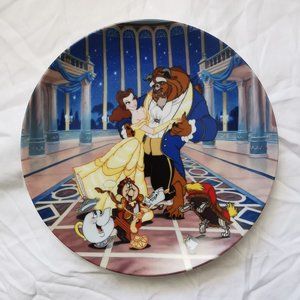 Beauty and the Beast "Love's First Dance" Collector's Plate 975D